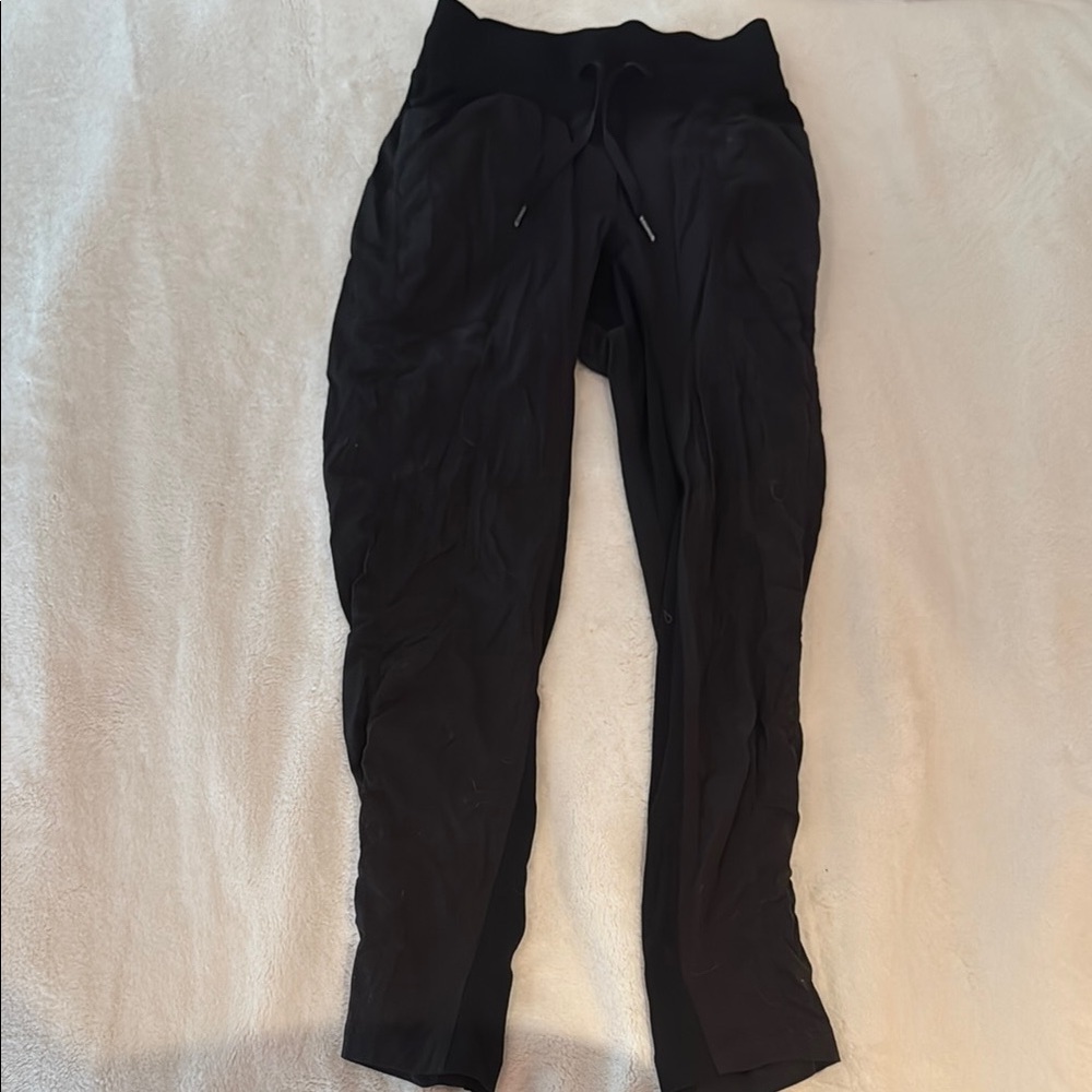 Black Lululemon Drawstring Pants - image 1